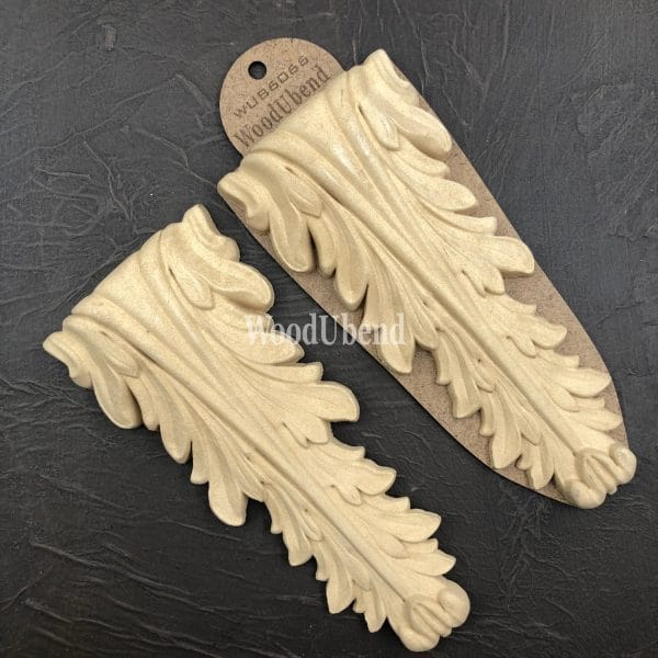 WoodUbend Leafy Corbel JMM WUB6066 23 x 10 x 2.7 cm - Image 2