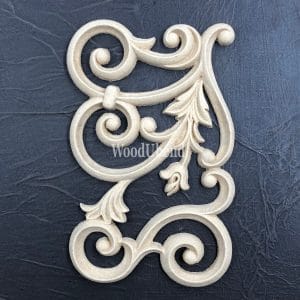 WoodUbend Applique Floral Lattices WUB6109 17.5 x 10.8 x 0.8 cm