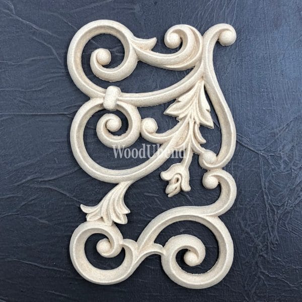 WoodUbend Applique Floral Lattices WUB6109 17.5 x 10.8 x 0.8 cm