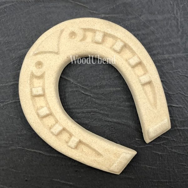 WoodUbend Applique Lucky Horseshoes WUB6112 10 x 8.8 x 1 cm