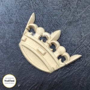 WoodUbend Crown WUB0094 7x5cm