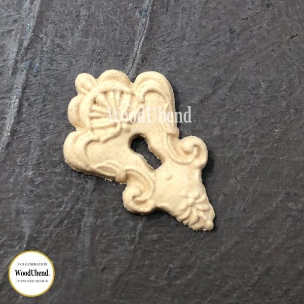 WoodUbend Keyholes WUB0990 4.5x4cm