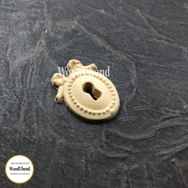 WoodUbend Keyholes WUB0997 3x3.5cm