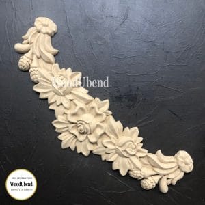 WoodUbend Swags of Flower / Blume WUBX1001 14.5x37cm