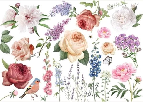 A1 Artists First Transfer Fanciful Garden - Image 2