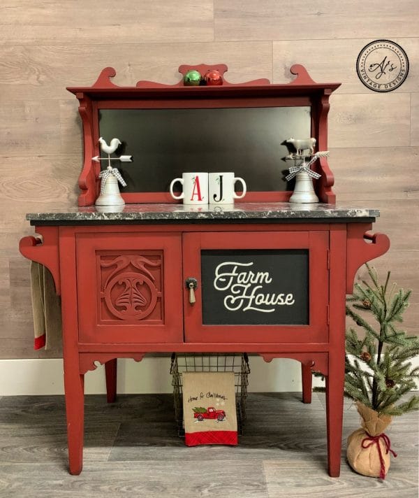 Dixie Belle Chalk Mineral Paint Rustic Red - Image 4