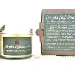 Soy Candle Recycledlight Fruit & Fun Birgits Apple Pie