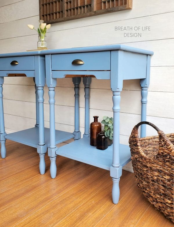 Dixie Belle Chalk Mineral Paint Dusty Blue - Image 4