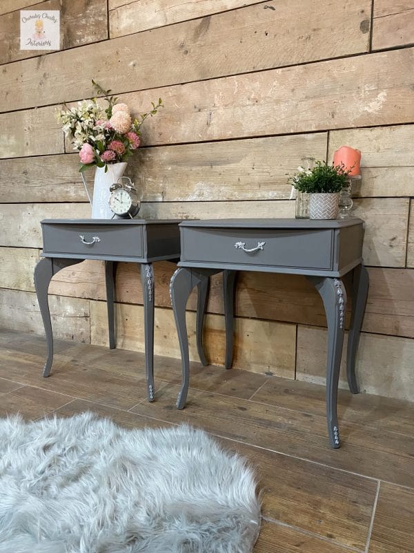 Dixie Belle Chalk Mineral Paint Hurricane Gray - Image 9