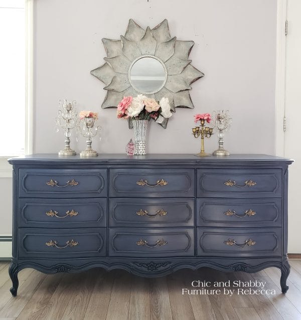Dixie Belle Chalk Mineral Paint Yankee Blue - Image 3