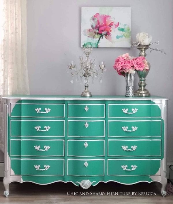 Dixie Belle Chalk Mineral Paint Mermaid Tail - Image 4