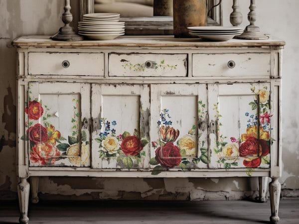IOD Decor Transfer Collage de Fleurs 12 x 16 inch Block - Image 3
