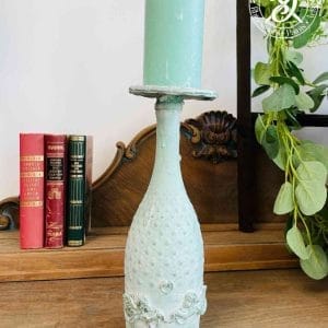 Candlestick Elfen & Helden "Angels" Vintage - hand-painted - unique