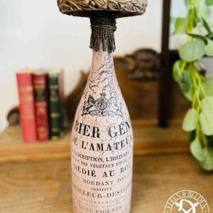 Candlestick Elfen & Helden "Magnum Ephemera" Vintage - hand-painted - unique