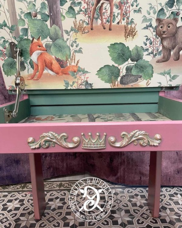 Children's writing/playing table Elfen & Helden with storage space "Dream Big" - Image 4