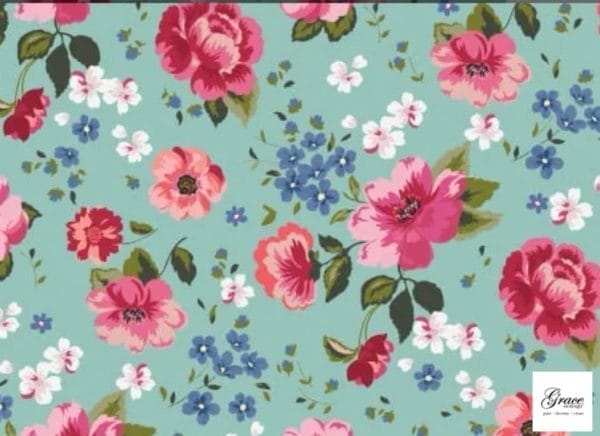 Grace on Design decoupage paper pattern "Havana Roses" size 60.96 cm x 91.44 cm (24″x 36″)