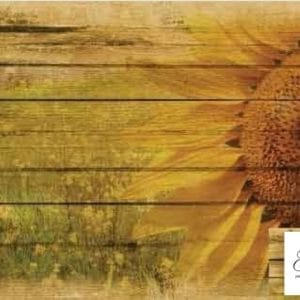 Grace on Design decoupage paper "Sunflower Fields" size 60.96 cm x 91.44 cm (24″x 36″)
