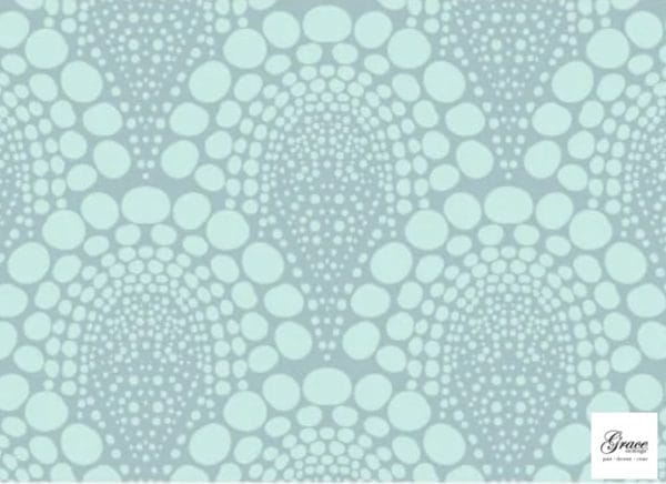 Grace on Design decoupage paper pattern "Turquoise Dots" size 60.96 cm x 91.44 cm (24″x 36″)