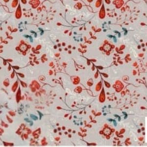 Grace on Design Decoupage Paper "Folk Lore Pattern" Size 45.72 cm x 60.96 cm (18" x 24")