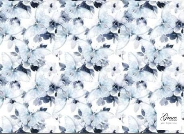 Grace on Design decoupage paper pattern "Butterfly Dance" size 60.96 cm x 91.44 cm (24″x 36″)