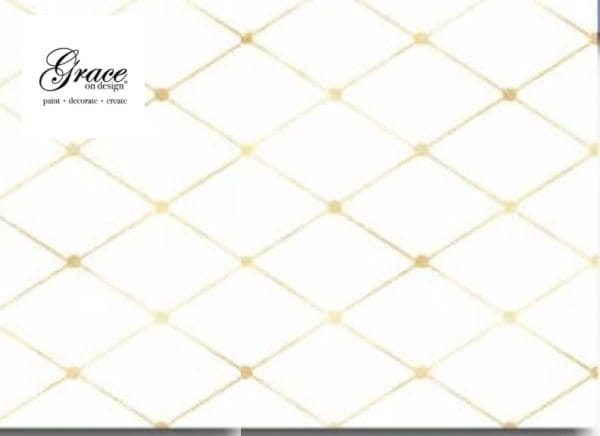 Grace on Design Decoupage Paper "Rivers Edge Pattern" by Llewellyn Krastev Size 45.72 cm x 60.96 cm (18" x 24")