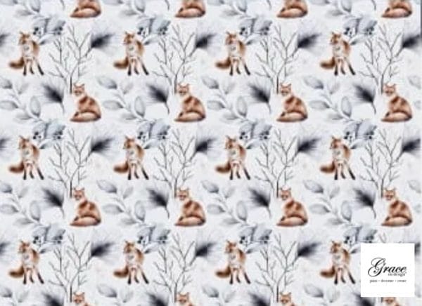 Grace on Design Decoupage Papier "Forest Whispers Muster" by Samantha Mergler Größe 45,72 cm x 60,96 cm (18"x 24")