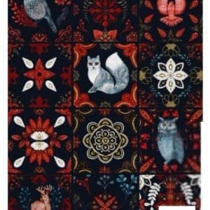 Grace on Design Decoupage Paper "Folk Lore" Size 60.96 cm x 91.44 cm (24" x 36")