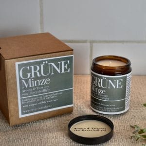 Soy Candle Recycledlight Aroma & Therapy Gpearmint