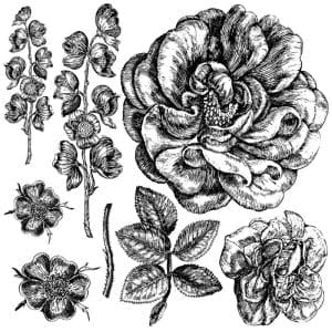 IOD Decor Stamp Lady of Shalott