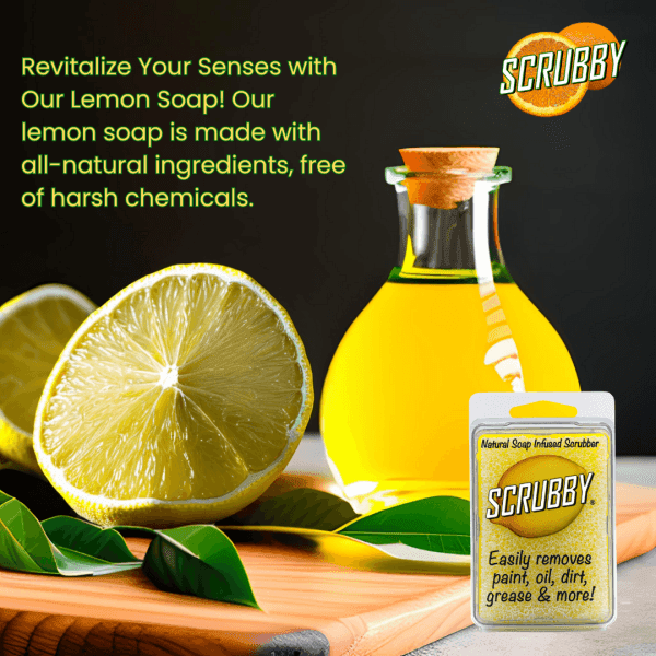 Scrubby Soap Cleaning Soap for Brushes - Image 6