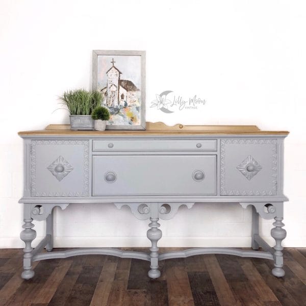 Dixie Belle Chalk Mineral Paint Manatee Gray - Image 5
