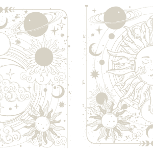 Belles & Whistles Transfer Lunar Solstice 4 sheets each 15.24 cm x 30.48 cm