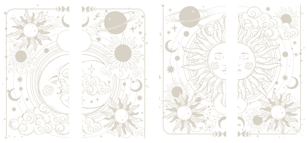 Belles & Whistles Transfer Lunar Solstice 4 sheets each 15.24 cm x 30.48 cm