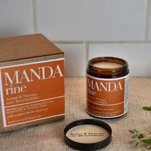 Soy Candle Recycledlight Aroma & Therapy Mandarin