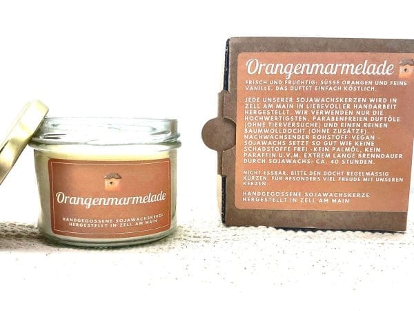 Soy Candle Recycledlight Fruit & Fun Orange Marmalade