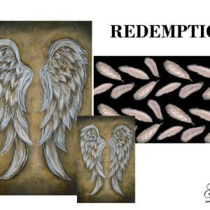 Grace on Design decoupage paper "Redemption" set of 3