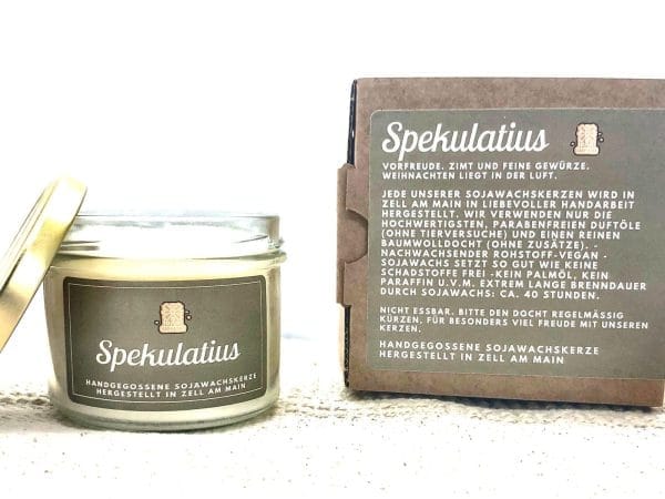 Soy Candle Recycledlight Fruit & Fun Spekulatius