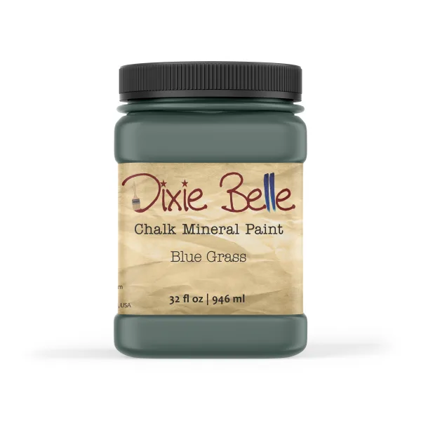 Dixie Belle Chalk Mineral Paint Blue Grass - Image 4