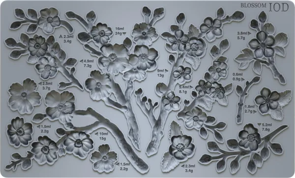 IOD Decor Mould Blossom