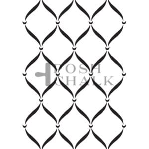Posh Chalk Schablone Classical Trellies 30x40cm