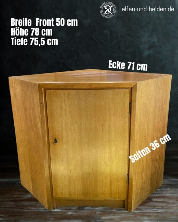 Corner cupboard from the 50s/60s - space-saving, charming and ready for something new - ready for your project or for local refurbishment - Image 2